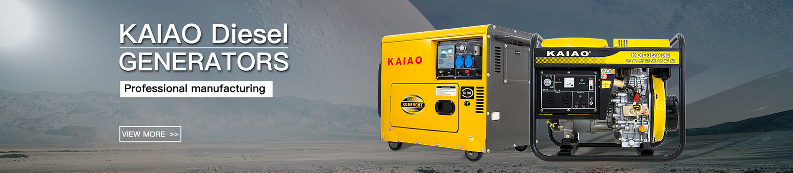 Generator Bingkai Diesel Terbuka