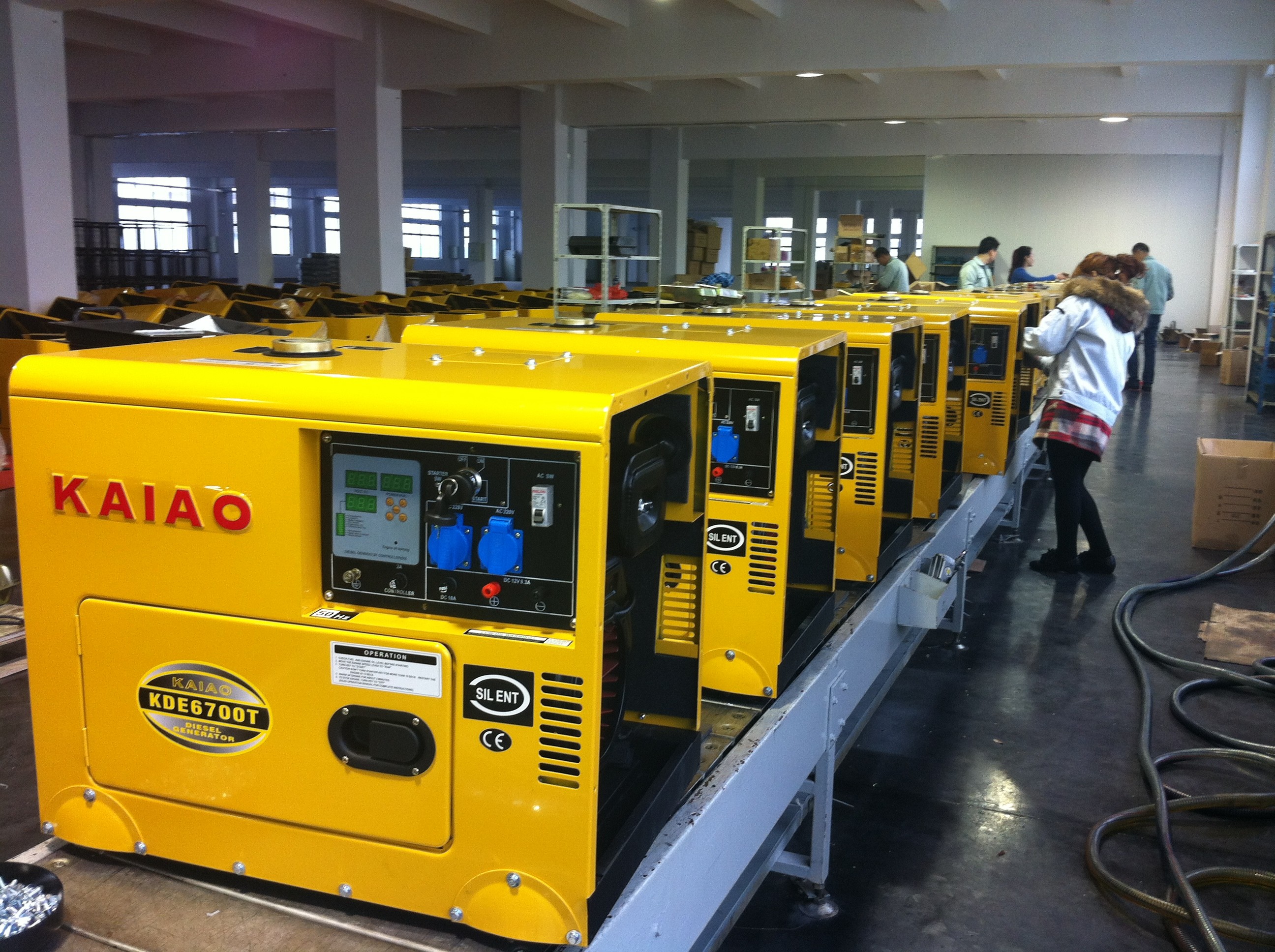 Wuxi Kaiao Power Machinery Co.,Ltd. lini produksi pabrik
