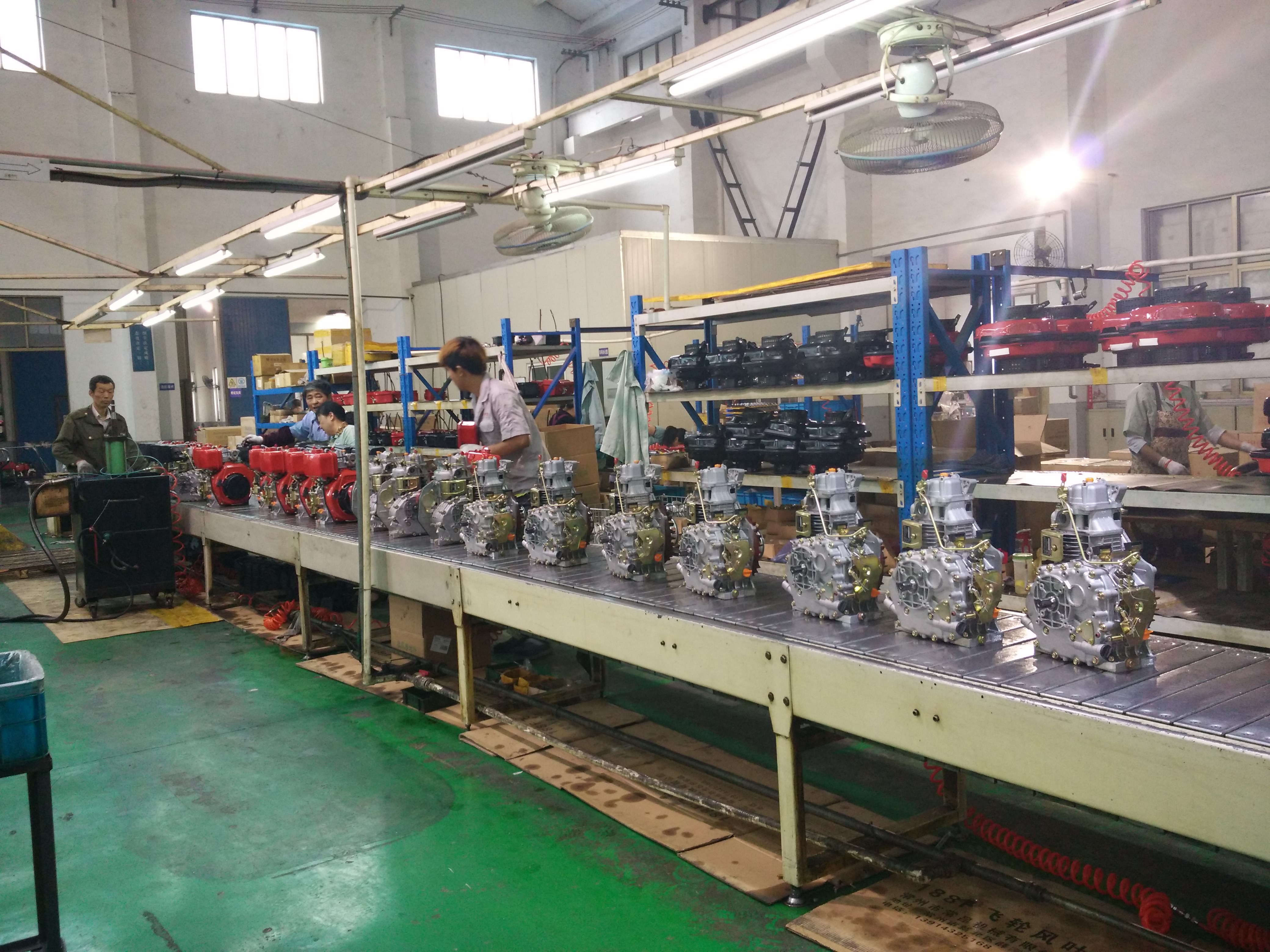 Wuxi Kaiao Power Machinery Co.,Ltd. lini produksi pabrik
