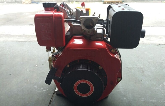 3000rpm 3.45kw Electric Starter Mesin Diesel Air Dinginkan, Mesin Diesel Silinder Tunggal