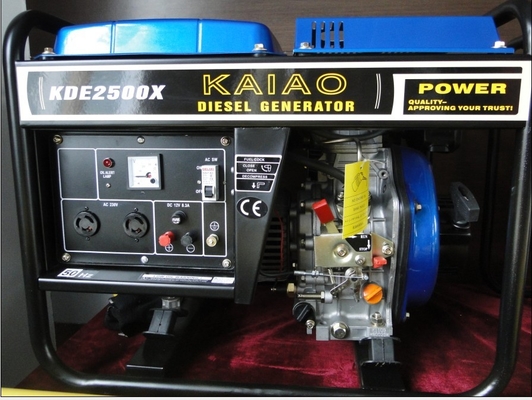 2kva Open Frame Diesel Model Generator Portable Terupdate NO.KDE2500X