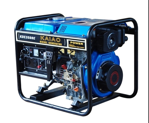 Mesin Pendingin Udara Membuka Rangka Generator Diesel 3kw Dengan Tangki Bahan Bakar 12.5L