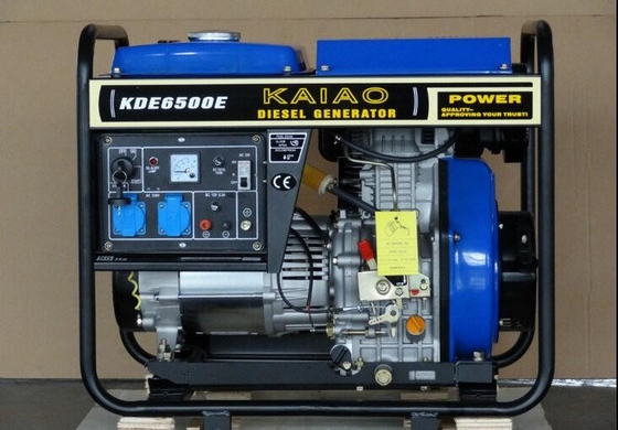 3600 Rpm 5kw Open Frame Generator Diesel, Generator Diesel Fase Tunggal