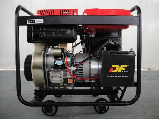 CE Generator Diesel Kecil 3Fase 6.5kw Generator Diesel Set 8600E3 Untuk Rumah