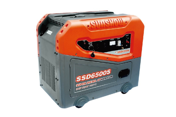 Unit Generator Diesel Berkualitas Profesional Berkualitas 5KW Untuk Sekolah
