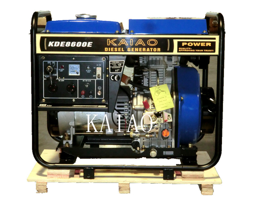 Model KDE8600E KAIAO Merek 6kw Diesel Generator Set