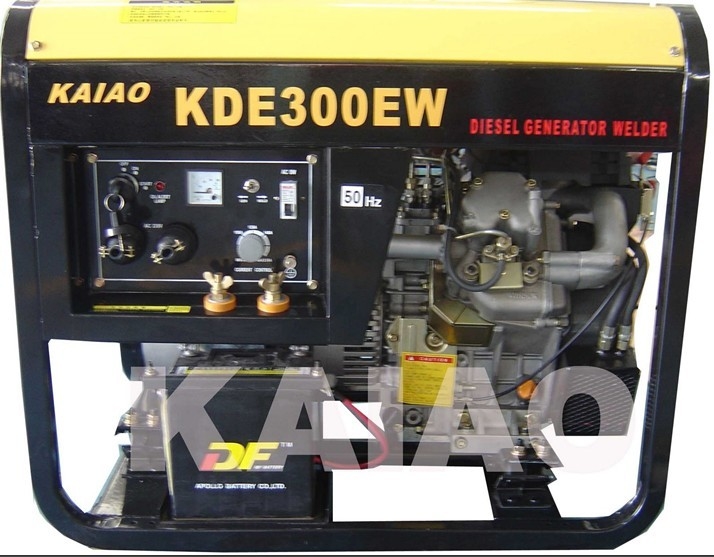 12.5L Tank Bahan Bakar Mesin Diesel Mesin Pengelasan 60hz 3.2kva Sertifikasi ISO CE